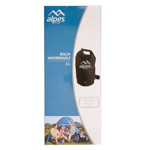 Bolsa impermeable 5 litros negro