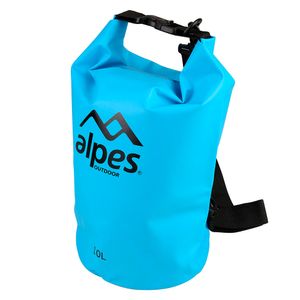 Bolsa impermeable 10 litros celeste