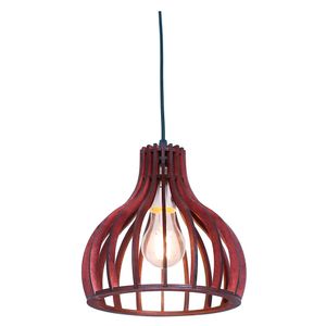 Lámpara colgar 1L E27 Atacama madera