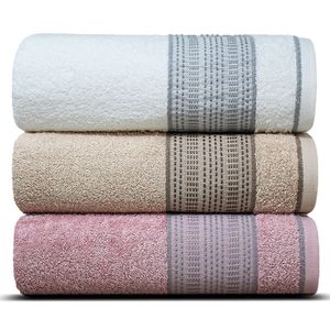 Toalla baño 70x140 cm 480 gr/m2 Judy blanco