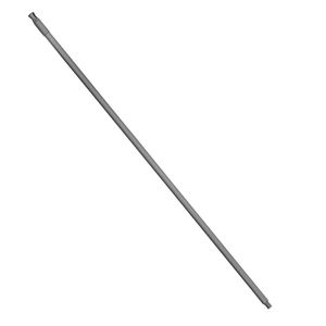 Tubo metálico gris
