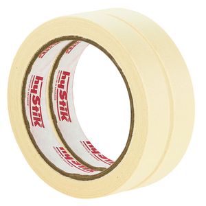 Cinta enmascarar beige 18 mm x 40 m 2 unidades