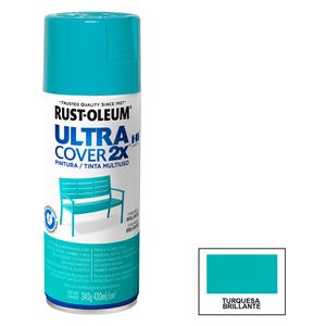 Aerosol Ultra Cover 2x Turquesa Brill 340gr