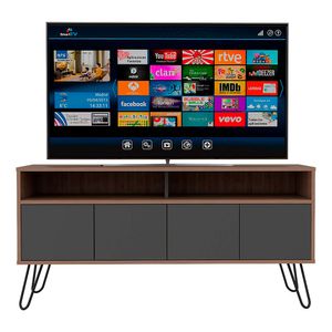 Rack TV 55" Vassel miel / plomo