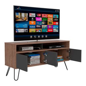 Rack TV 55" Vassel miel / plomo