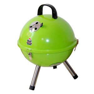 Asador a Carbón Spring-Ball, Verde