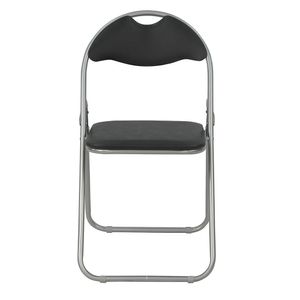 Silla Plegable Metal Auditorium Negro 2.0