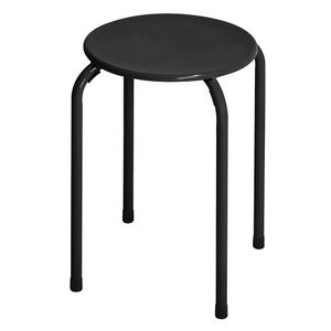Piso banquito 30x30x45cm negro M+Design
