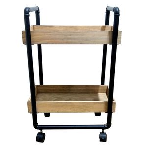 Carro Bar 2 Bandejas 53x30x80 Mad 2.0