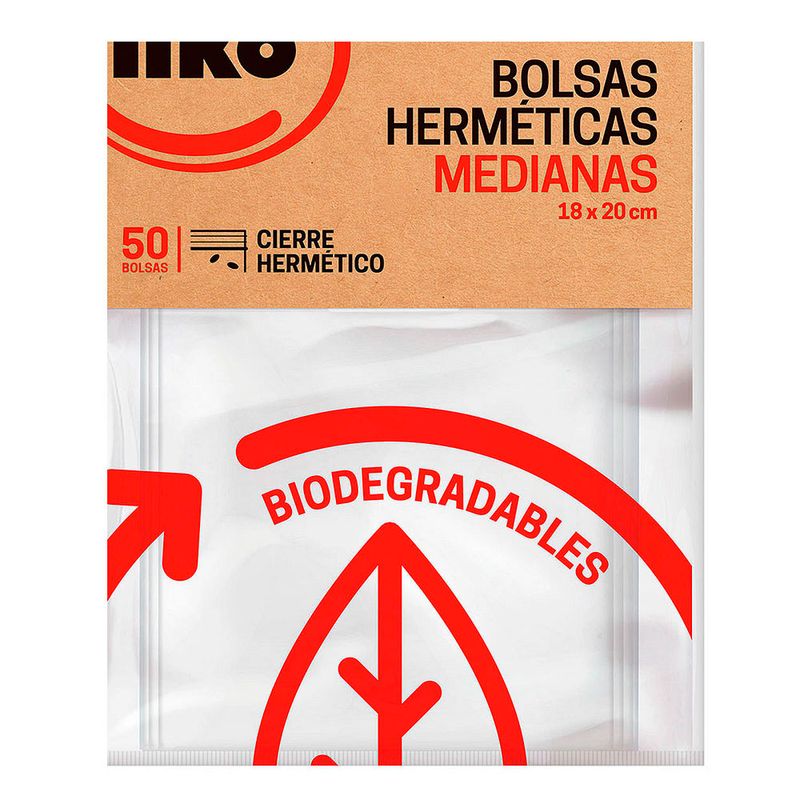 Ilko Bolsas Herméticas Medianas 50 Un