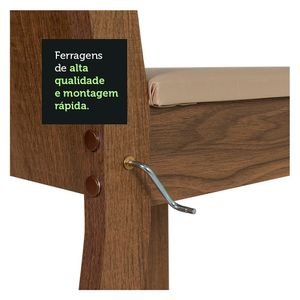Comedor 4 sillas rectangular Ana rustic perla
