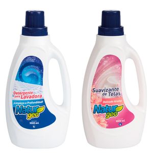 Detergente 1000ml + Suavizante x 1000 Natgeo