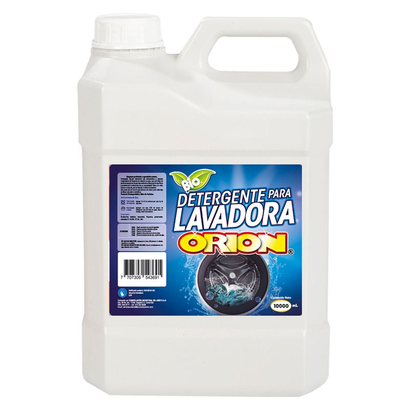 Detergente para lavadora ORION • Laboratorios Orion