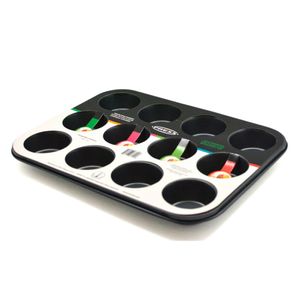 Molde 35 cm x 26.5 cm x 30 cm Acero x12und