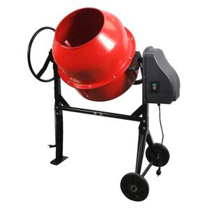 Mezcladora concreto 180 lt 800W rojo