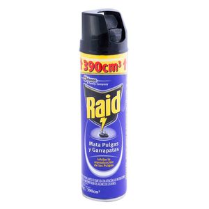 Insecticida pulgas x390ml Raid