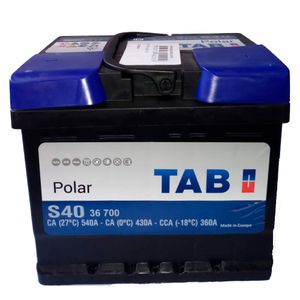 Batería polar 80Ah 360 CCA derecho