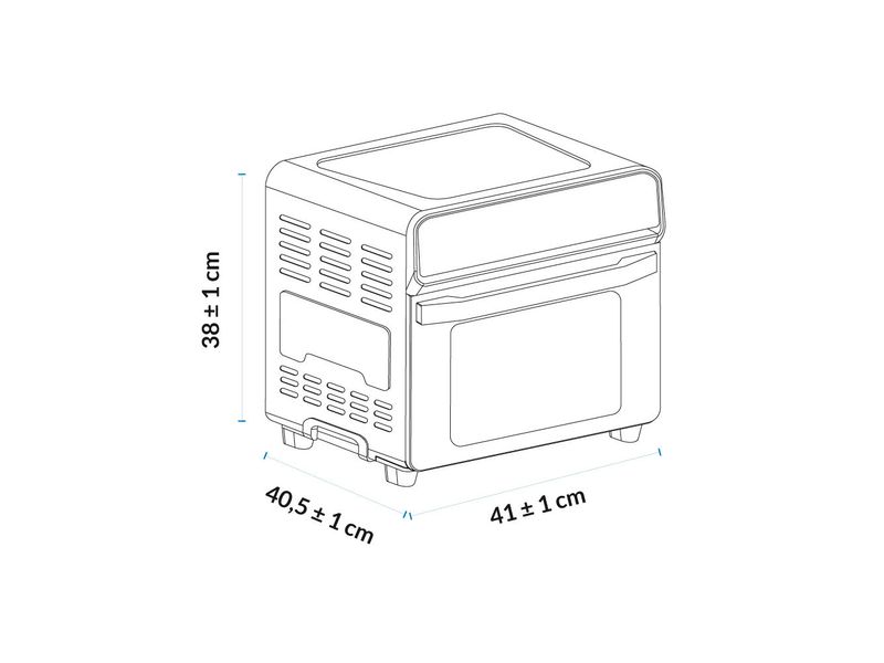 Horno Tostador Black & Decker Convección TO3260xSBD