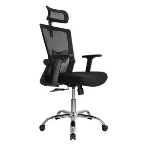 Silla de oficina presidente Delphi 1 negro Ergo