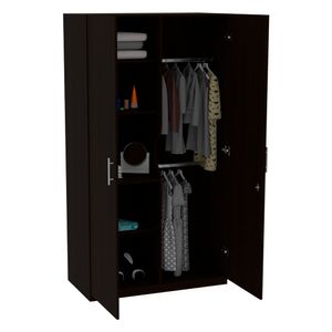 Closet Tradición 185x100x50cm wengue Rta