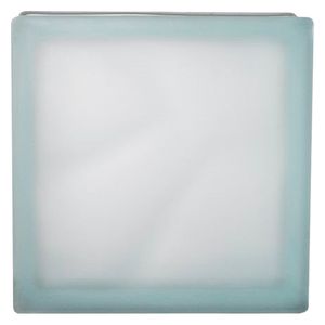 Bloque de vidrio Misty Cloudy Clear 19x19x8cm Baldara