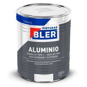 Esmalte T1 1/4gl Sintético Aluminio Bler