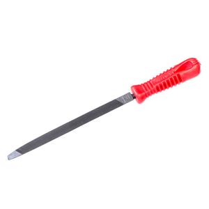Lima triangular 6" mango rojo