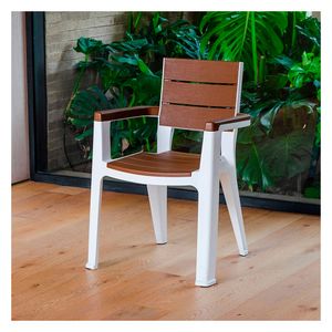 Silla Madeira caramelo