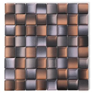 Malla 30x30 cm Prisma brown
