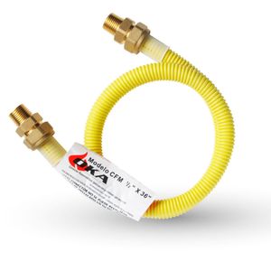 Conector flexometálico 36" Oka