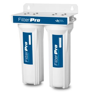 Filtro doble con grifo + kit de instalación Filter Pro