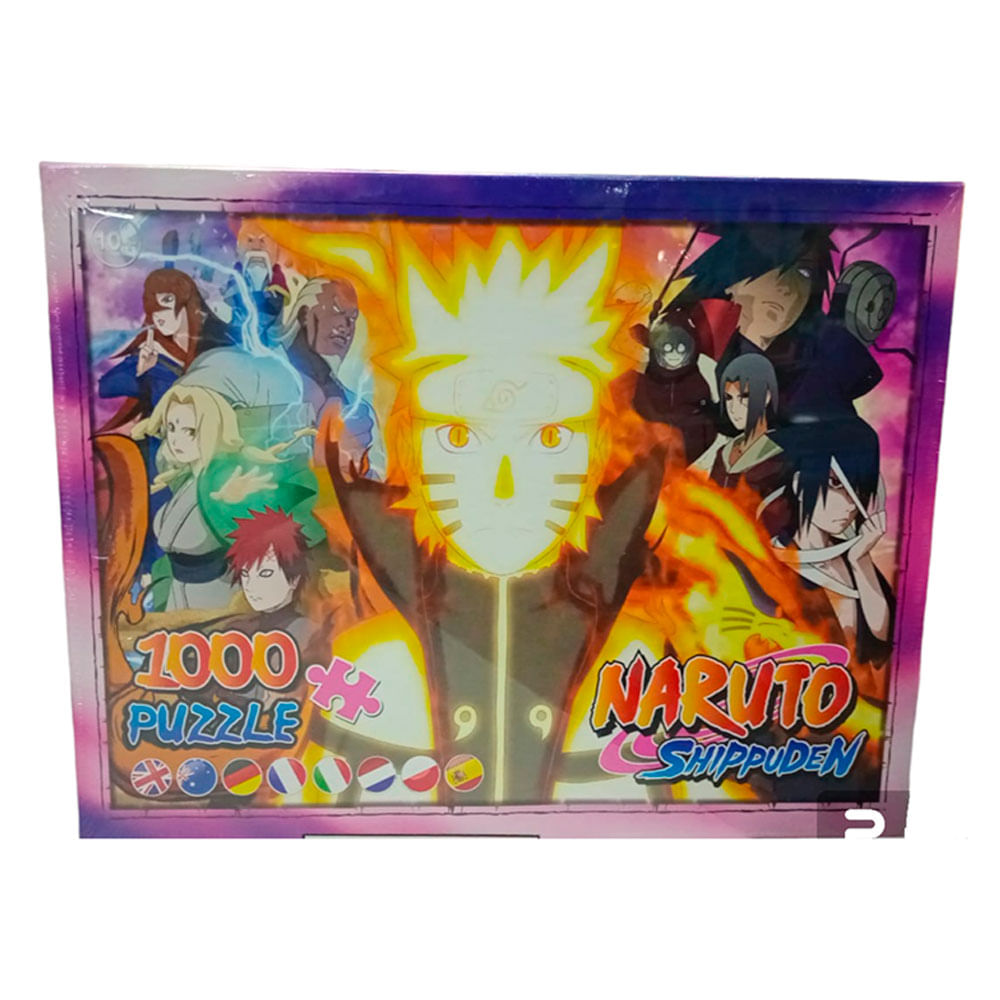 NARUTO SHIPPUDEN Puzzle 1000 pieces - La Poste