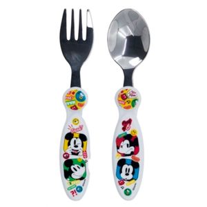 Set cubiertos metálicos Mickey 2und. Stor SL
