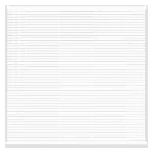 Persiana horizontal aluminio 160x140cm blanco Sunflex