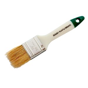 Brocha punta verde 1 1/2" blanco Caribe