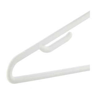 Gancho plástico organizador x10und. blanco Vanyplas
