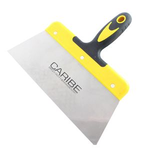 Espátula drywall 250mm 10" amarillo Caribe