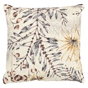Cojín 45x45cm jacquard relieve Amy gris Wamsutta