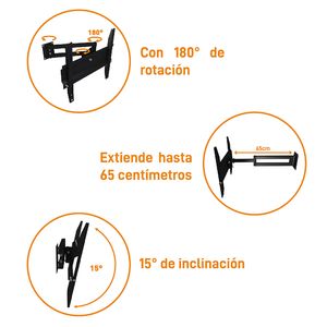 Soporte para tv 26" a 60" con brazo Sonya