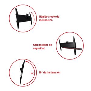 Soporte para tv 37" a 90" Gran Cinema Sonya