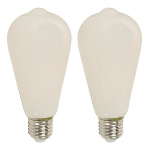 Bombillo Led filamento ST64 E27 5W 120V 3000K x2und Ecomax