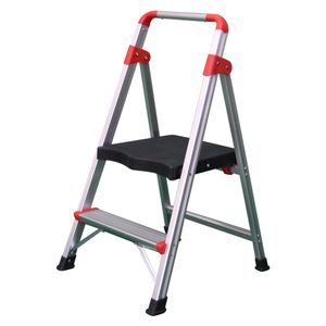 Escalera de tijeras 2 Pisos aluminio 150kg Mc Carthy