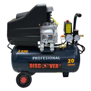 Compresor 2HP 116PSI 20 litros 4.6 CFM Discover
