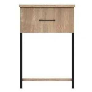 Mesa de Noche Roma 50.2 cm x 48 cm x 43.5 cm Germany - Negro
