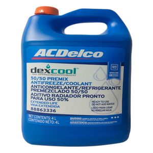 Refrigerante verde 33/67 base agua 50.000km ACDelco