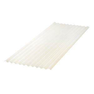 Teja PVC marfil p7 N. 8 -2.44m Ajover
