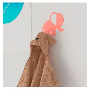 Percha zoo elefante rosado Ducasse