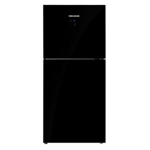 Nevera no frost Challenger en vidrio 360L black