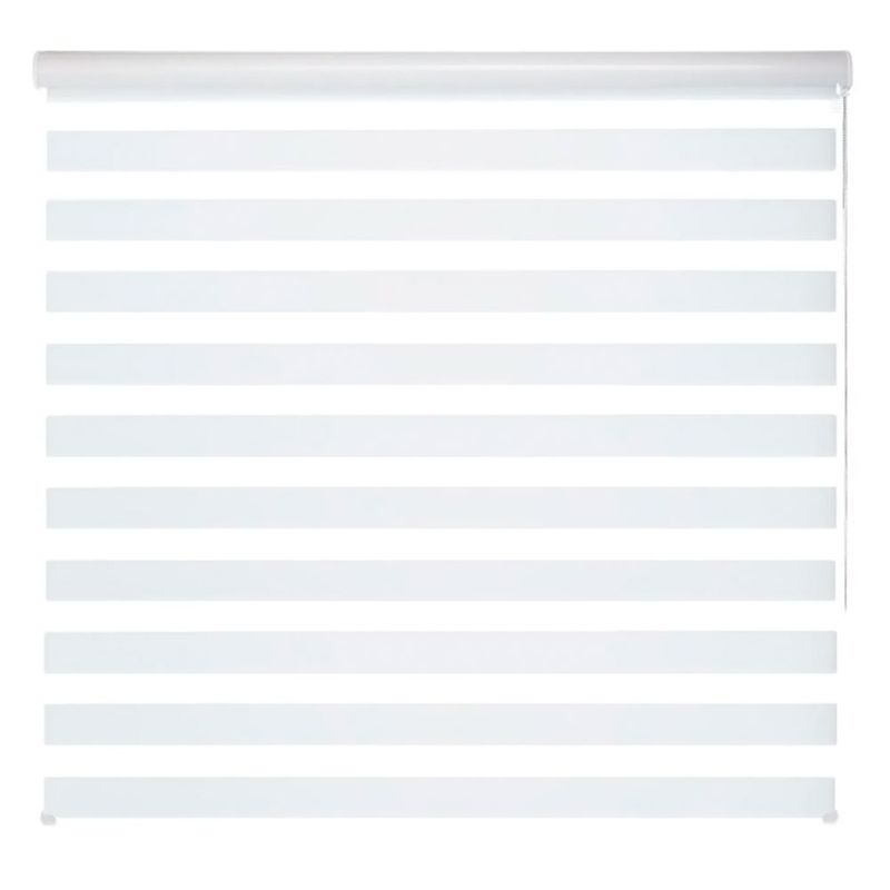 Cortina Persiana Enrollable Blackout 140X180 Blanco Sunflex