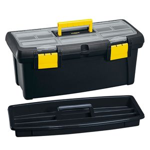 Caja Herramientas 22" con Tapa Negra Rimax